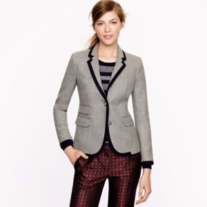 J. Crew Schoolboy Blazer in Tipped Wool NWOT